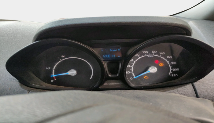 2013 Ford Ecosport AMBIENTE 1.5L DIESEL, Diesel, Manual, 1,20,614 km, interior