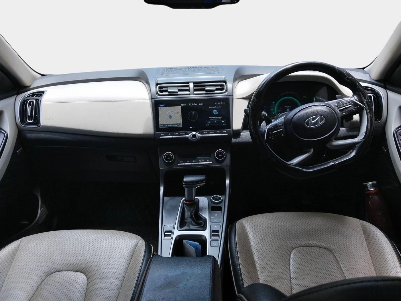 2020 Hyundai Creta SX (O) AT 1.5 DIESEL, Diesel, Automatic, 1,25,878 km, interior