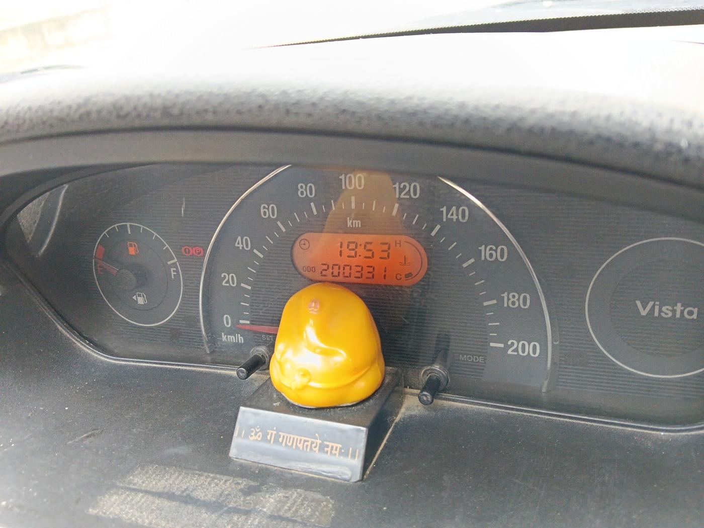 2012 Tata Indica Vista LS TDI, Diesel, Manual, 2,88,331 km, interior