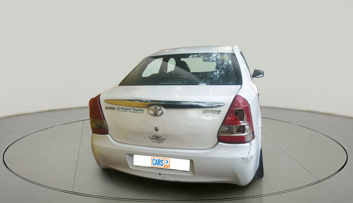 2012 Toyota Etios G, Petrol, Manual, 1,68,687 km, exterior