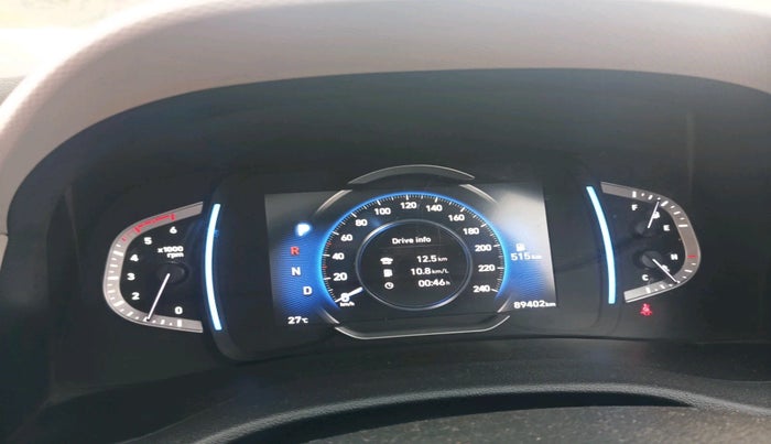 2020 Hyundai Creta SX (O) AT 1.5 DIESEL, Diesel, Automatic, 89,402 km, interior