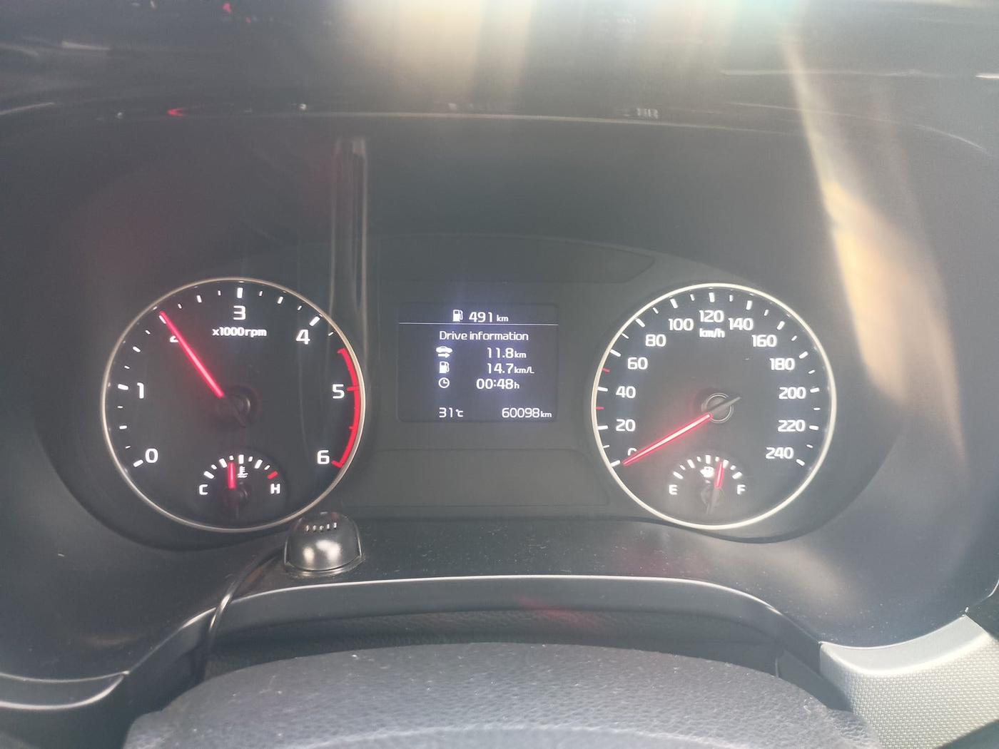 2022 KIA SELTOS HTE 1.5 DIESEL, Diesel, Manual, 60,098 km, interior