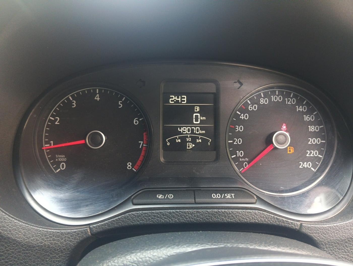 2021 Volkswagen Polo HIGHLINE PLUS 1.0L TSI, Petrol, Manual, 5,00,015 km, interior