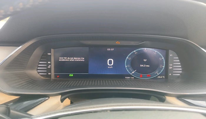 2021 Skoda Octavia STYLE 2.0, Petrol, Automatic, 75,091 km, interior