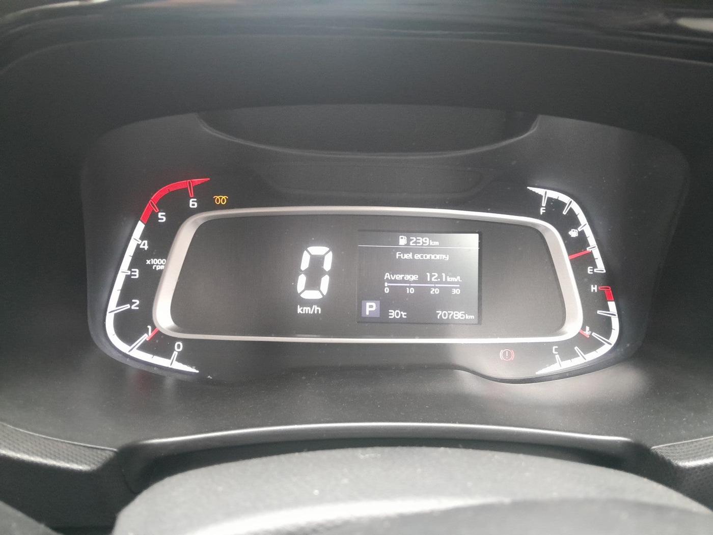 2021 KIA SONET HTK PLUS 1.5 AT, Diesel, Automatic, 70,786 km, interior