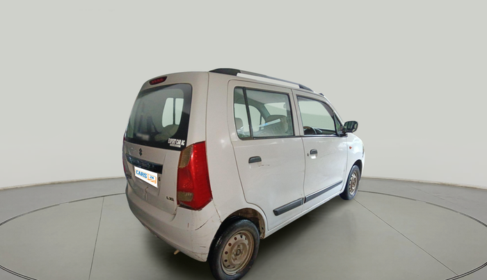 2011 Maruti Wagon R 1.0 LXI, Petrol, Manual, 78,551 km, exterior