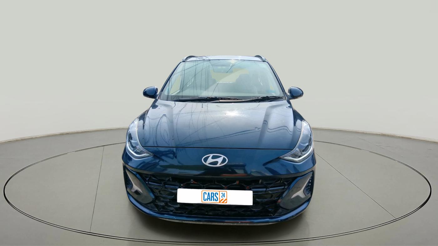 2023 Hyundai GRAND I10 NIOS SPORTZ AMT 1.2 KAPPA VTVT, Petrol, Automatic, 3,696 km, exterior