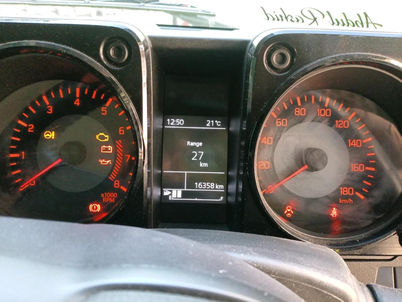 2024 Maruti JIMNY ALPHA ALL GRIP PRO MT DUAL TONE, Petrol, Manual, 16,358 km, interior