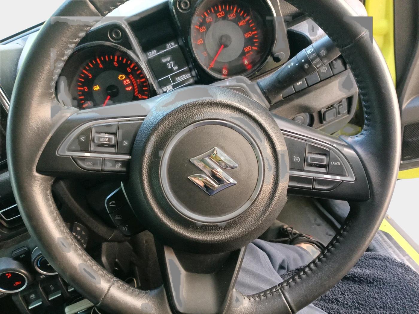 2024 Maruti JIMNY ALPHA ALL GRIP PRO MT DUAL TONE, Petrol, Manual, 16,358 km, interior