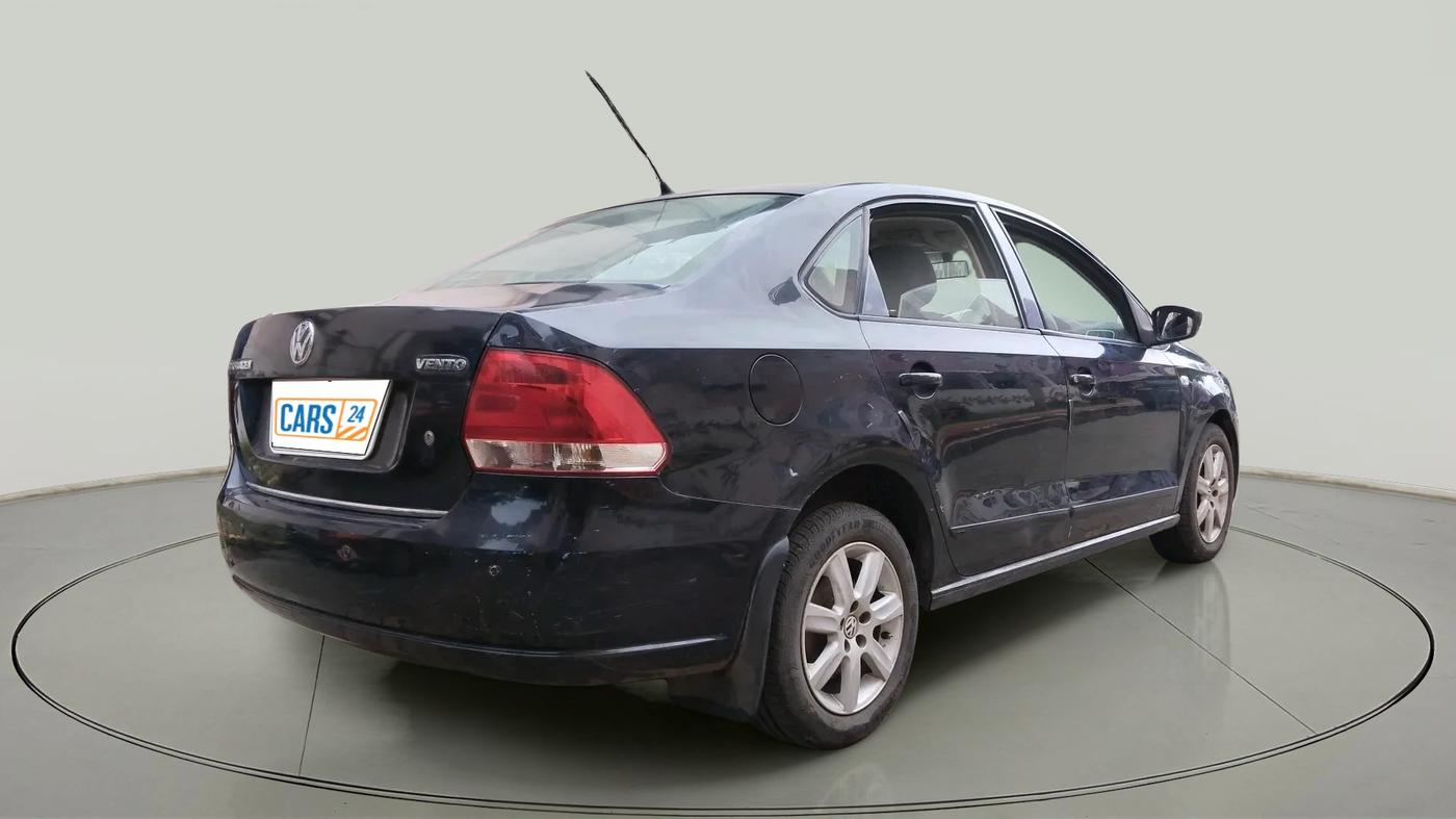 2010 Volkswagen Vento HIGHLINE 1.6 MPI, Petrol, Manual, 90,250 km, exterior