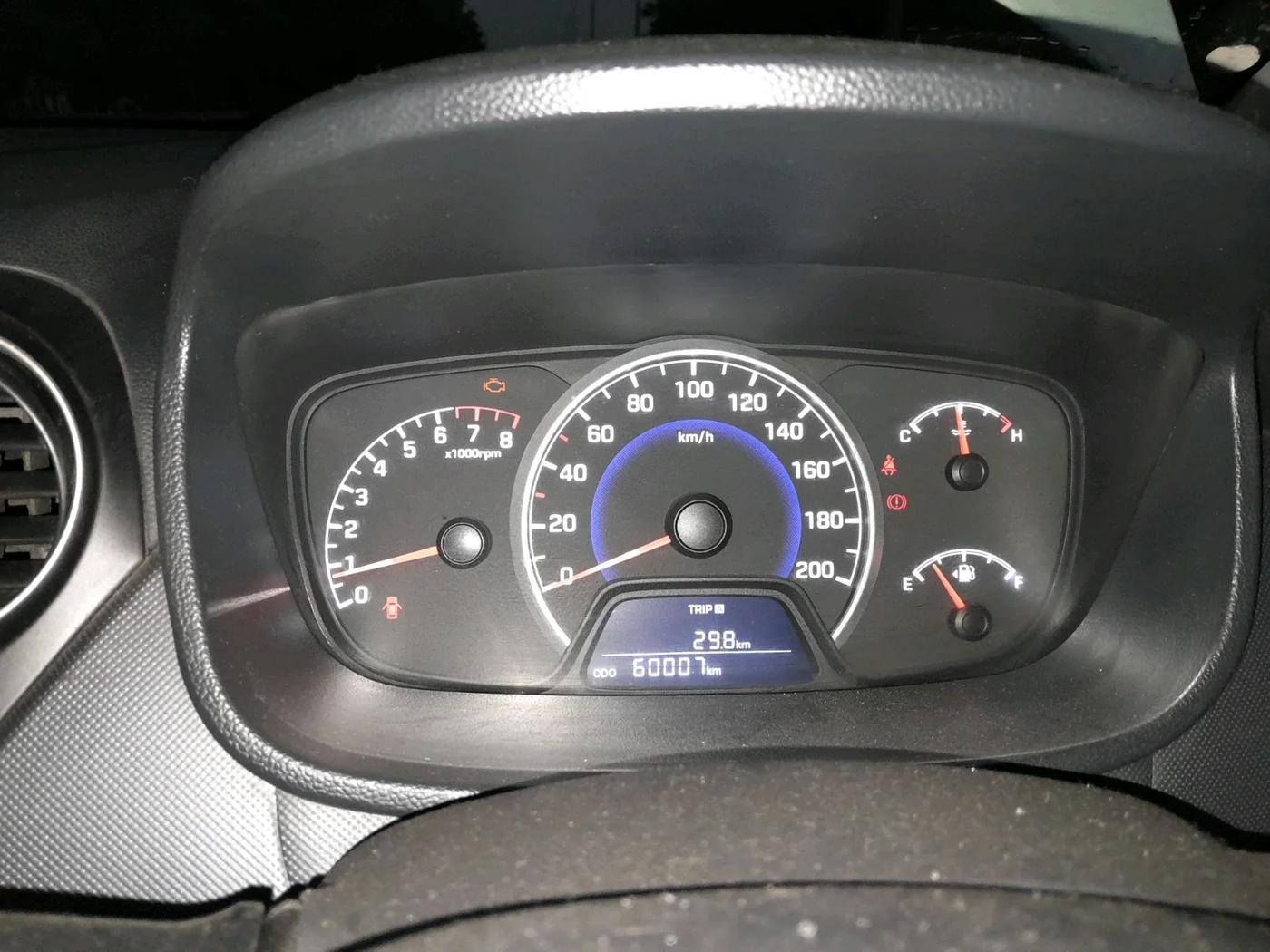 2019 Hyundai Grand i10 SPORTZ 1.2 KAPPA VTVT, CNG, Manual, 60,007 km, interior