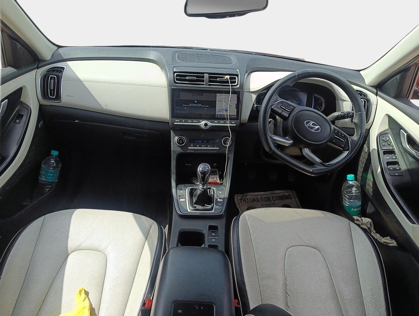 2020 Hyundai Creta SX (O) 1.5 DIESEL, Diesel, Manual, 1,05,887 km, interior