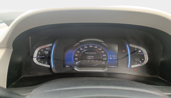 2020 Hyundai Creta SX (O) 1.5 DIESEL, Diesel, Manual, 67,487 km, interior
