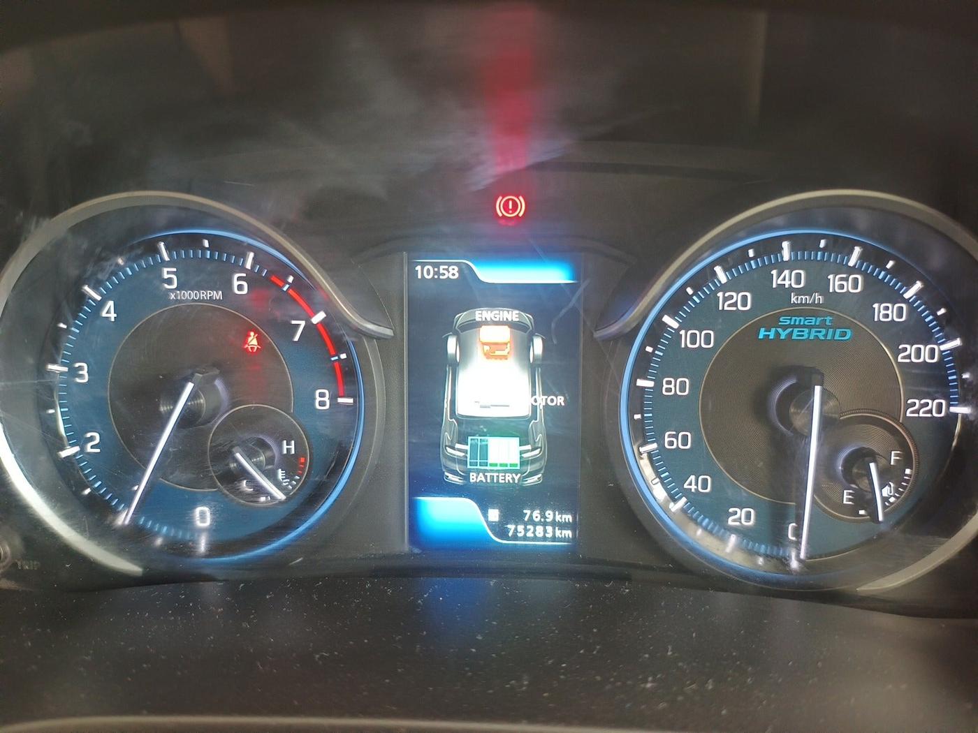 2020 Maruti Ertiga VXI SHVS, Petrol, Manual, 75,283 km, interior