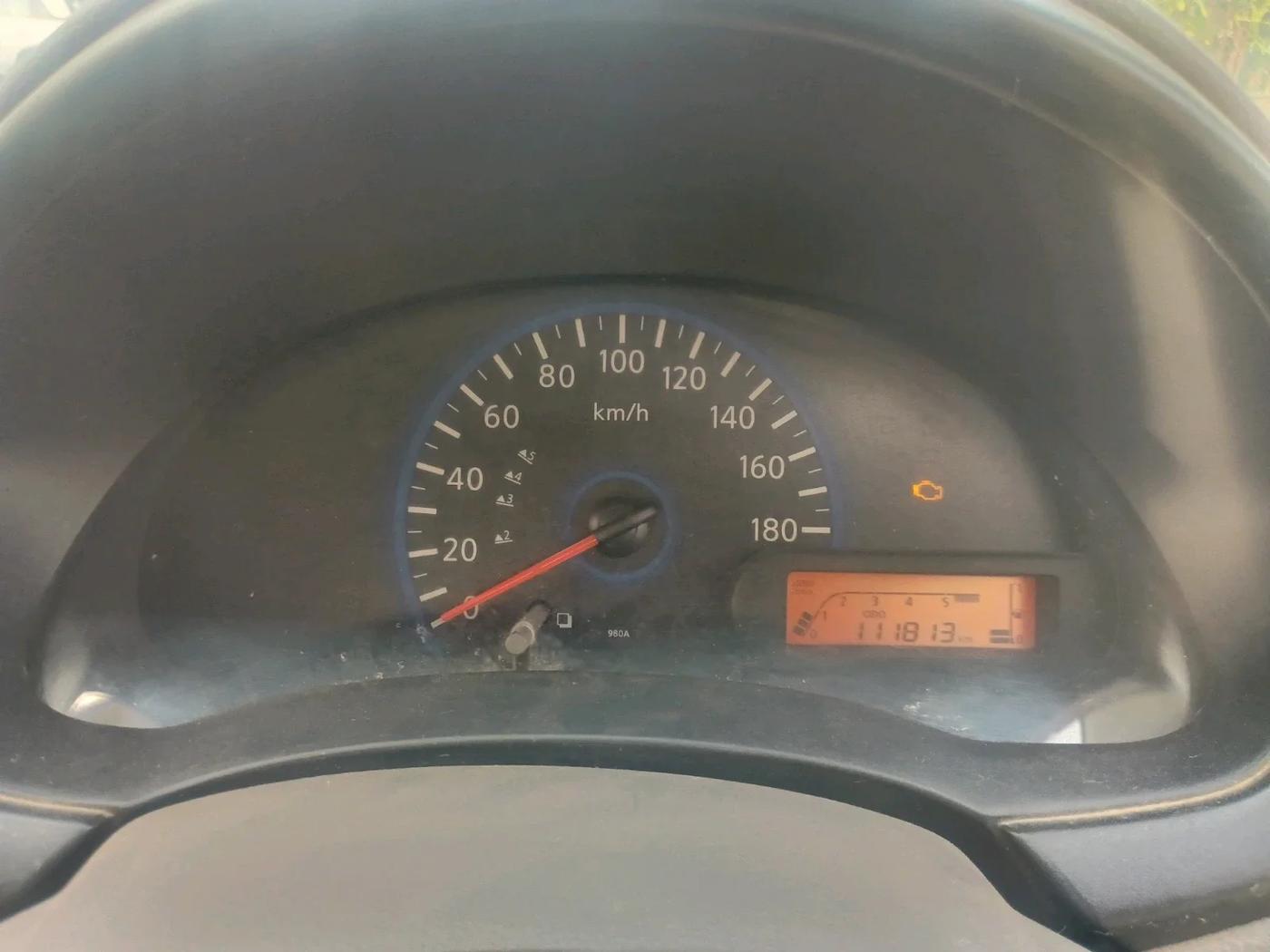 2016 Datsun Go A, CNG, Manual, 1,11,813 km, interior