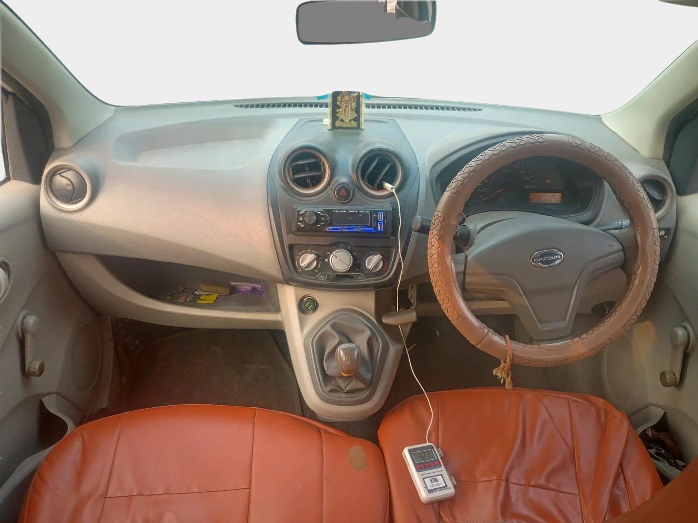 2016 Datsun Go A, CNG, Manual, 1,11,813 km, interior