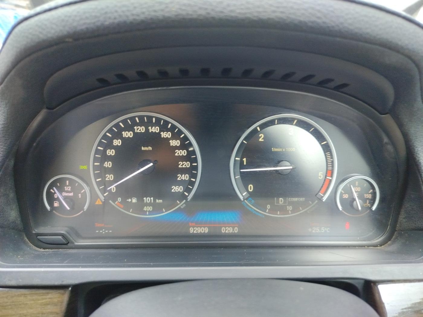 2011 BMW 7 Series 730Ld, Diesel, Automatic, 92,908 km, interior