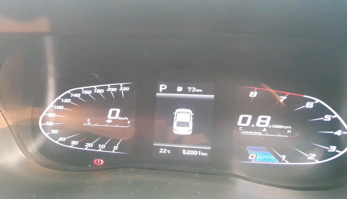 2022 Hyundai Verna SX (O) 1.0 TURBO DCT, Petrol, Automatic, 52,001 km, interior