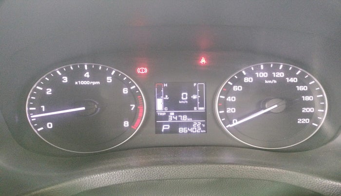 2018 Hyundai Creta SX PLUS AT 1.6 PETROL, Petrol, Automatic, 86,402 km, interior