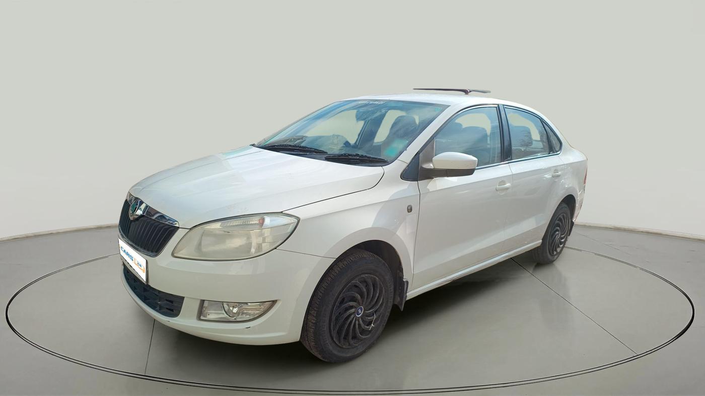 2012 Skoda Rapid AMBITION 1.6 MPI MT, Petrol, Manual, 49,491 km, exterior