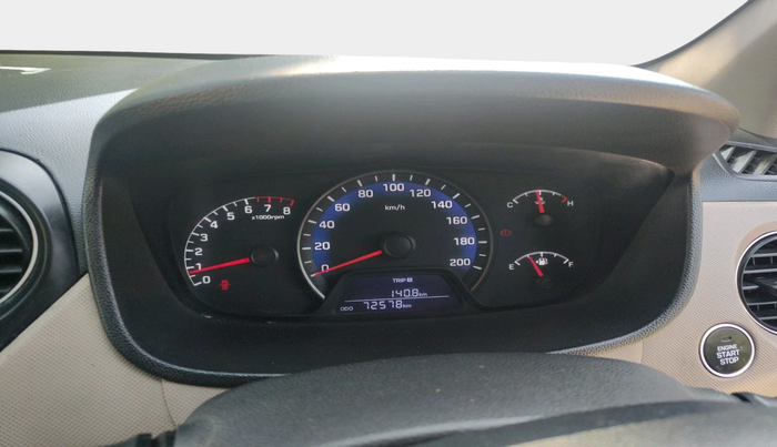 2014 Hyundai Xcent SX 1.2 (O), Petrol, Manual, 75,578 km, interior