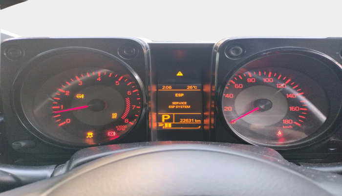 2023 Maruti JIMNY ALPHA ALL GRIP PRO AT, Petrol, Automatic, 22,631 km, interior