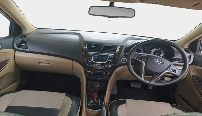 2015 Hyundai Verna FLUIDIC 4S 1.6 VTVT S AT, Petrol, Automatic, 46,196 km, interior