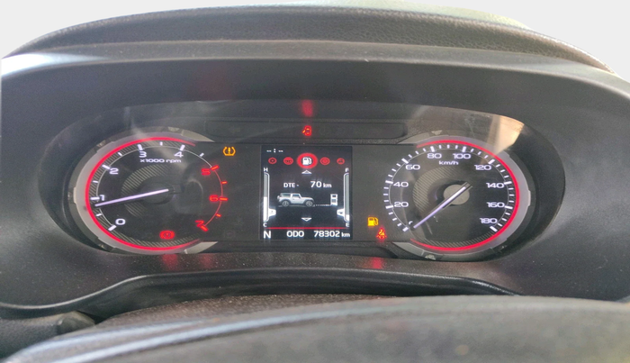 2021 Mahindra Thar LX HARD TOP 4WD MT, Diesel, Manual, 78,302 km, interior