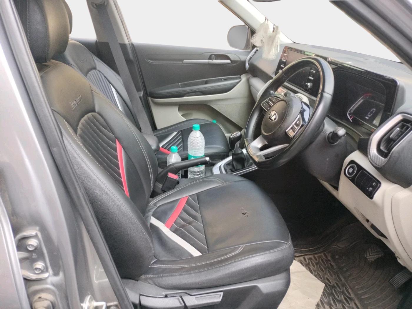 2021 KIA SONET HTX 1.0 IMT, Petrol, Manual, 99 km, interior