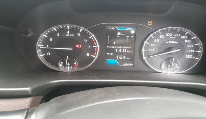 2022 Maruti BREZZA ZXI SMART HYBRID DUAL TONE, Petrol, Manual, 41,641 km, interior