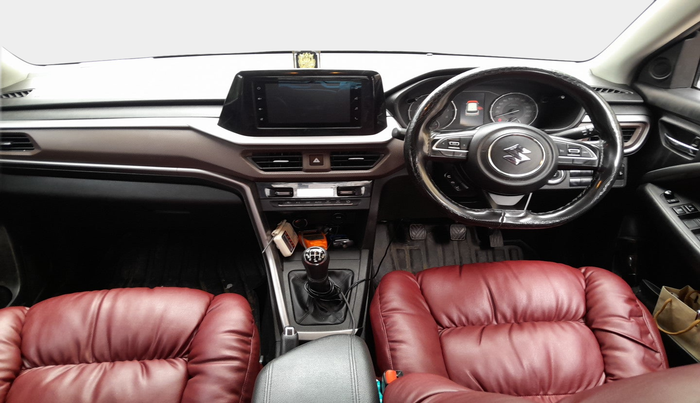 2022 Maruti BREZZA ZXI SMART HYBRID DUAL TONE, Petrol, Manual, 41,641 km, interior