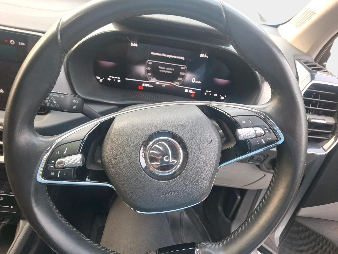 2025 Skoda Kylaq Signature Plus, Petrol, Manual, 6,307 km, interior