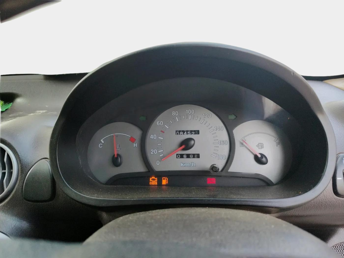 2010 Hyundai Santro Xing GL, Petrol, Manual, 85,000 km, interior