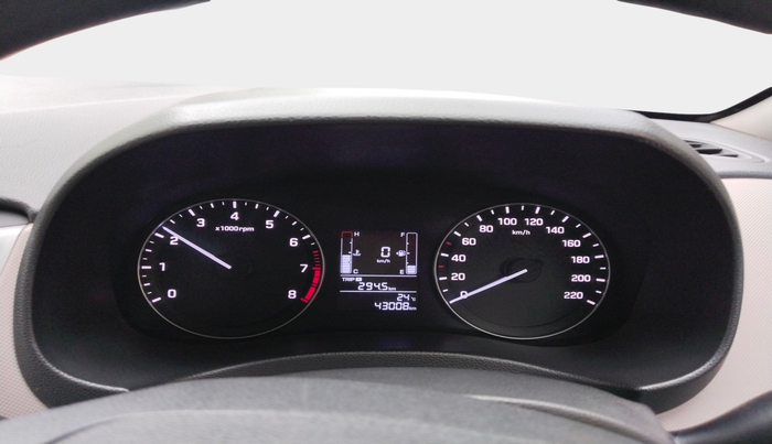 2017 Hyundai Creta SX PLUS 1.6 PETROL, Petrol, Manual, 43,008 km, interior
