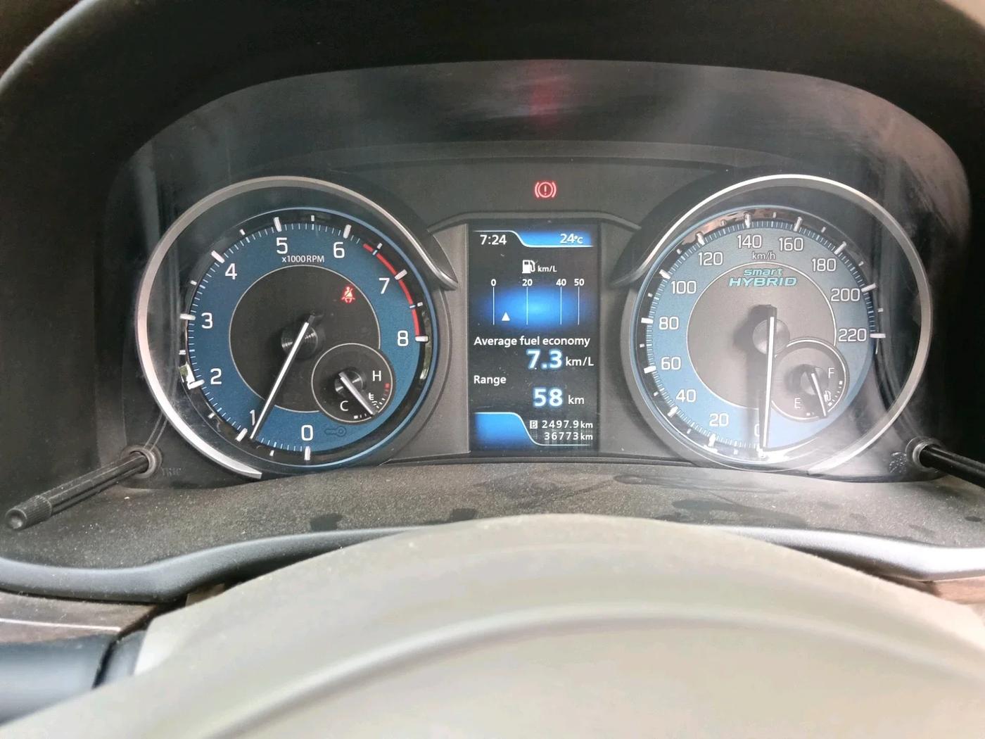 2021 Maruti Ertiga ZXI+ SHVS, Petrol, Manual, 36,773 km, interior