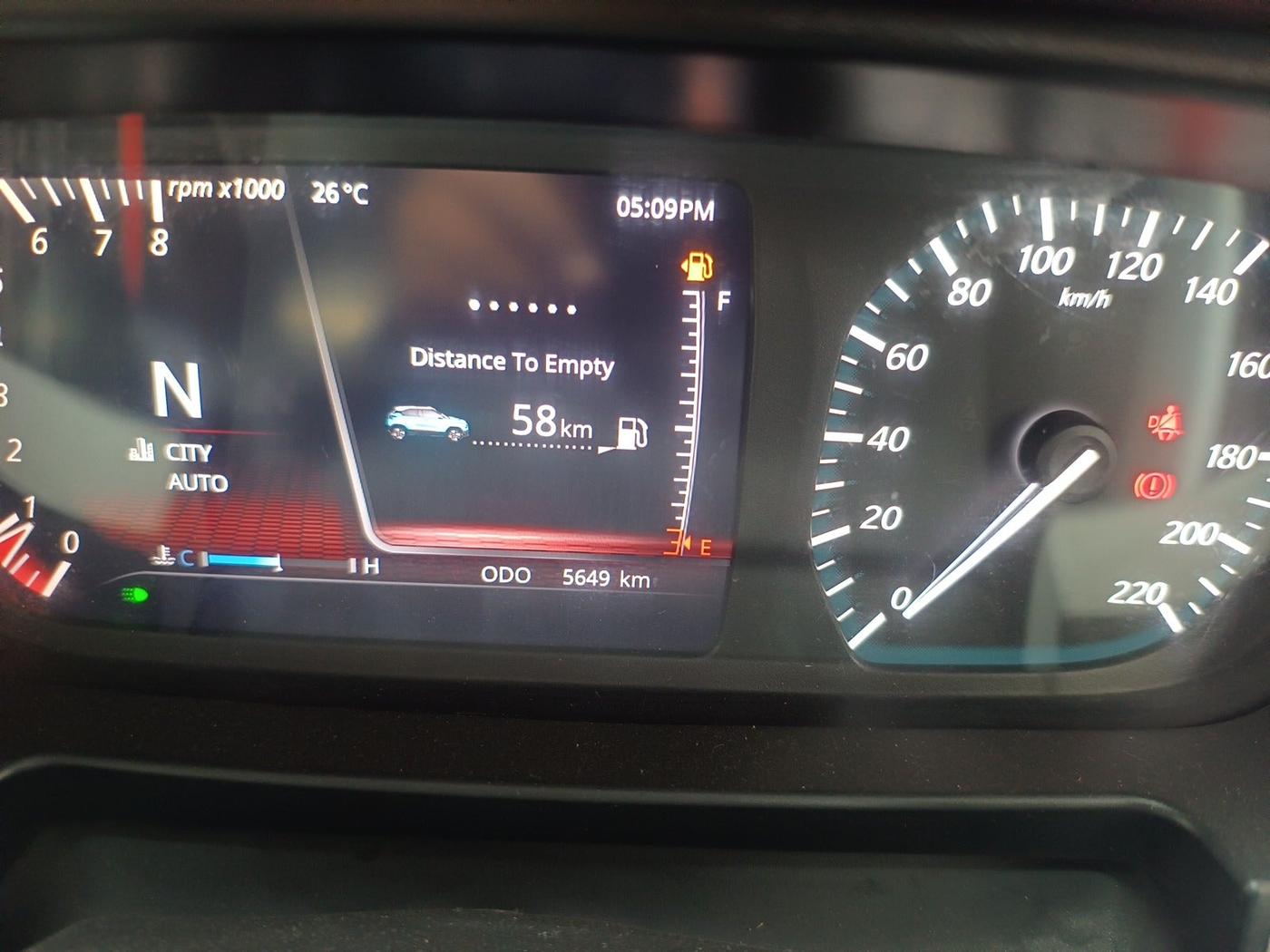 2023 Tata PUNCH CREATIVE  AMT, Petrol, Automatic, 5,649 km, interior
