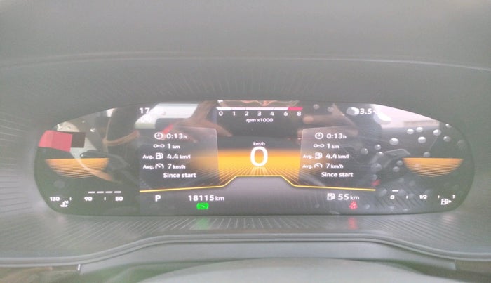 2023 Skoda KUSHAQ STYLE 1.5L TSI DSG, Petrol, Automatic, 18,115 km, interior