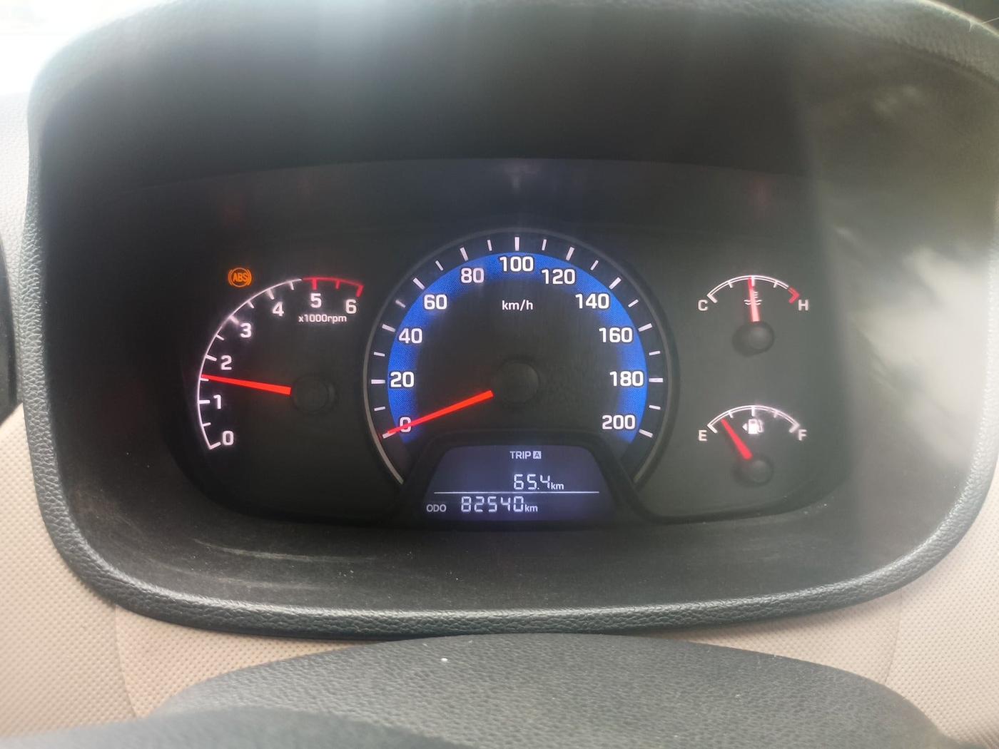 2016 Hyundai Xcent BASE 1.1, Diesel, Manual, 82,540 km, interior