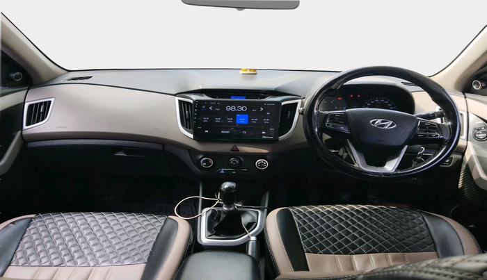 2019 Hyundai Creta E PLUS 1.4 DIESEL, Diesel, Manual, 1,17,499 km, interior