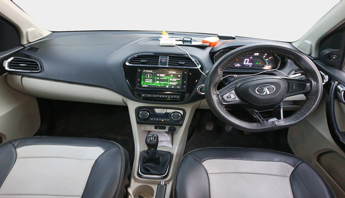 2022 Tata TIGOR XZ PLUS CNG, Petrol, Manual, 75,316 km, interior