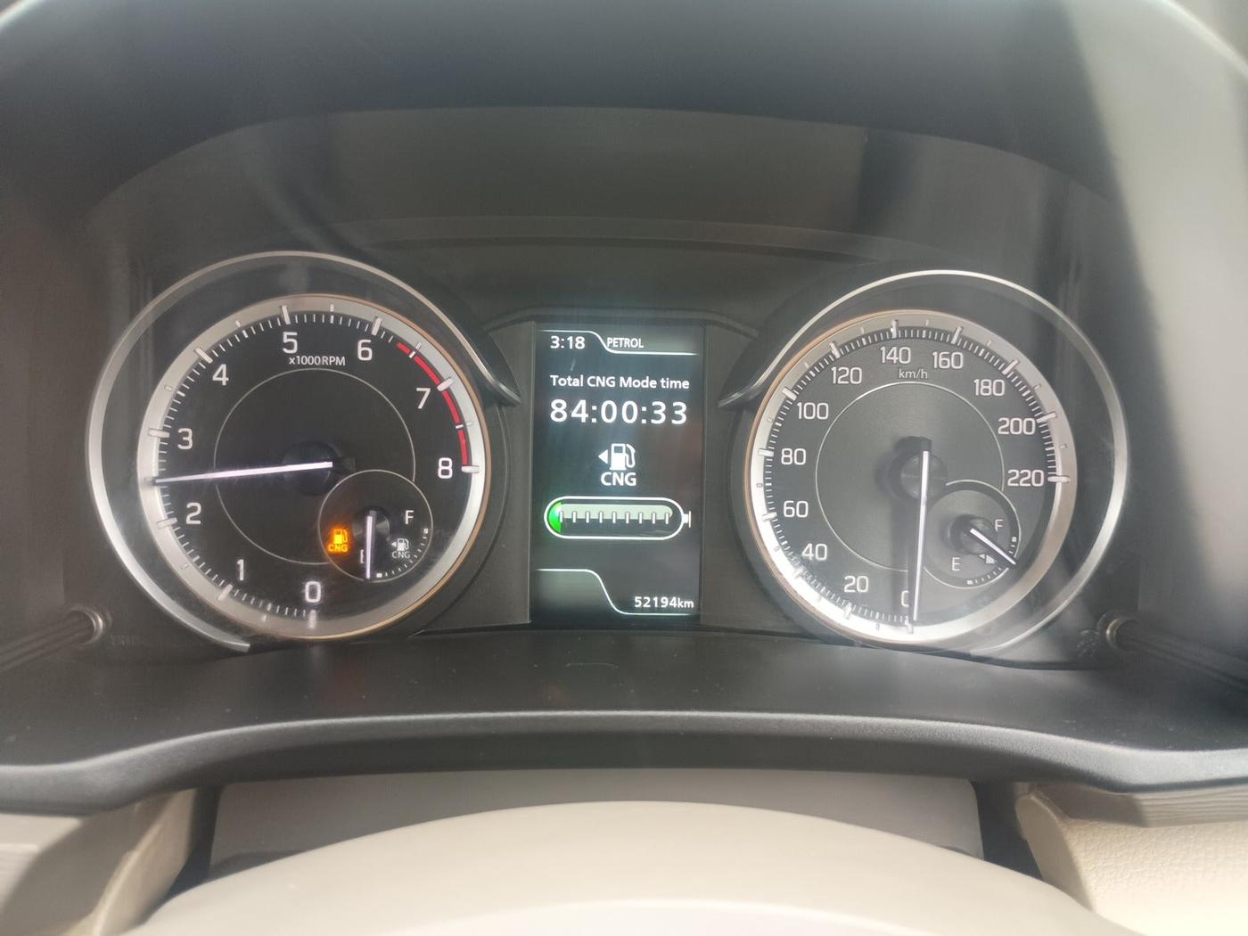 2022 Maruti Ertiga VXI CNG, Petrol, Manual, 52,194 km, interior