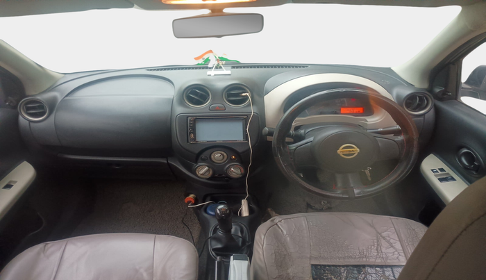 2013 Nissan Micra XE PETROL, Petrol, Manual, 1,36,671 km, interior