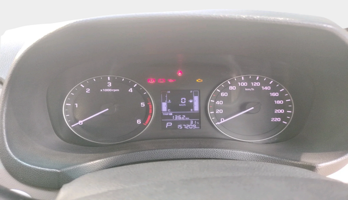 2017 Hyundai Creta SX PLUS AT 1.6 DIESEL, Diesel, Automatic, 1,57,209 km, interior