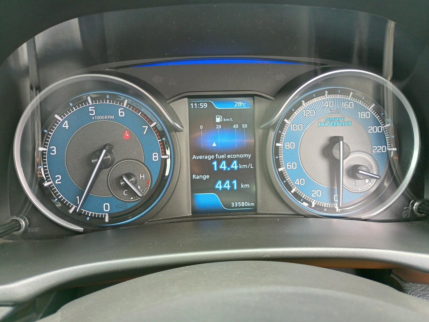 2022 Maruti XL6 ALPHA MT, Petrol, Manual, 44,449 km, interior