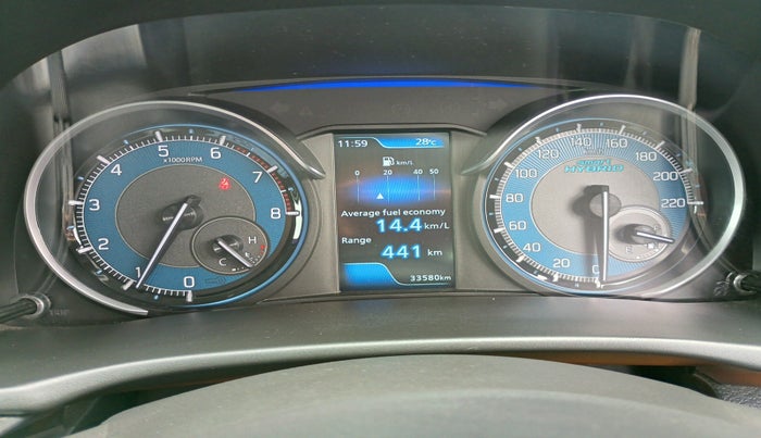 2022 Maruti XL6 ALPHA MT, Petrol, Manual, 44,449 km, interior