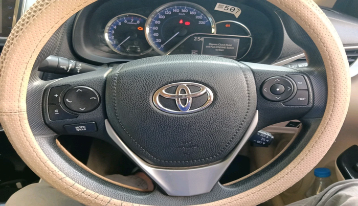 2018 Toyota YARIS V MT, Petrol, Manual, 1,12,667 km, interior