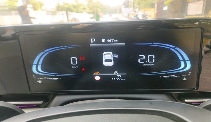 2025 Hyundai Verna SX(O) 1.5 MPI IVT , Petrol, Automatic, 11,065 km, interior