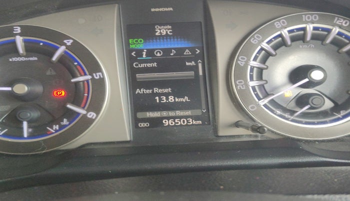 2018 Toyota Innova Crysta 2.4 VX 8 STR, Diesel, Manual, 96,503 km, interior