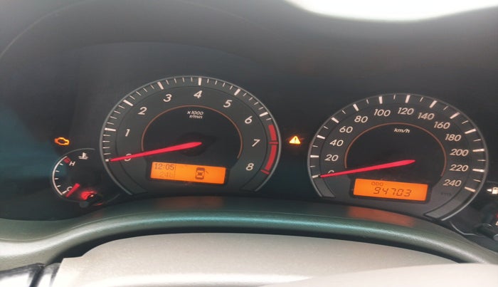 2011 Toyota Corolla Altis G PETROL, Petrol, Manual, 94,703 km, interior