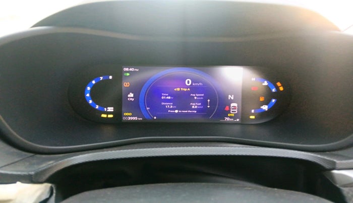 2024 Tata NEXON CREATIVE  AMT 1.2 PETROL, Petrol, Automatic, 4,100 km, interior